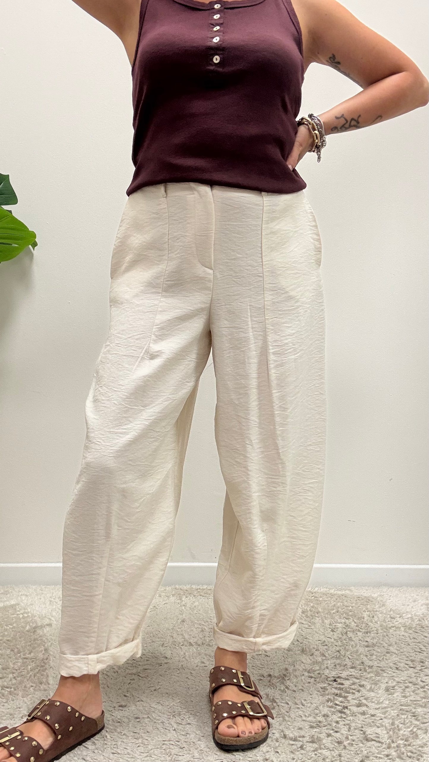 Pantaloni baloon leggeri Extasy