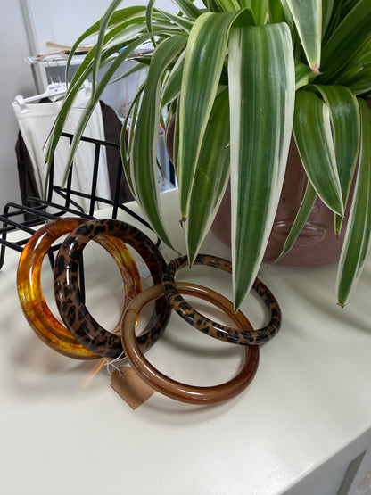 Bracciali in resina set da 4 animalier  Memoire