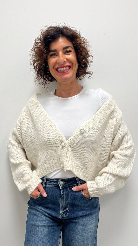 Cardigan Gioiello Burro HaveOne ART.JIT-R027