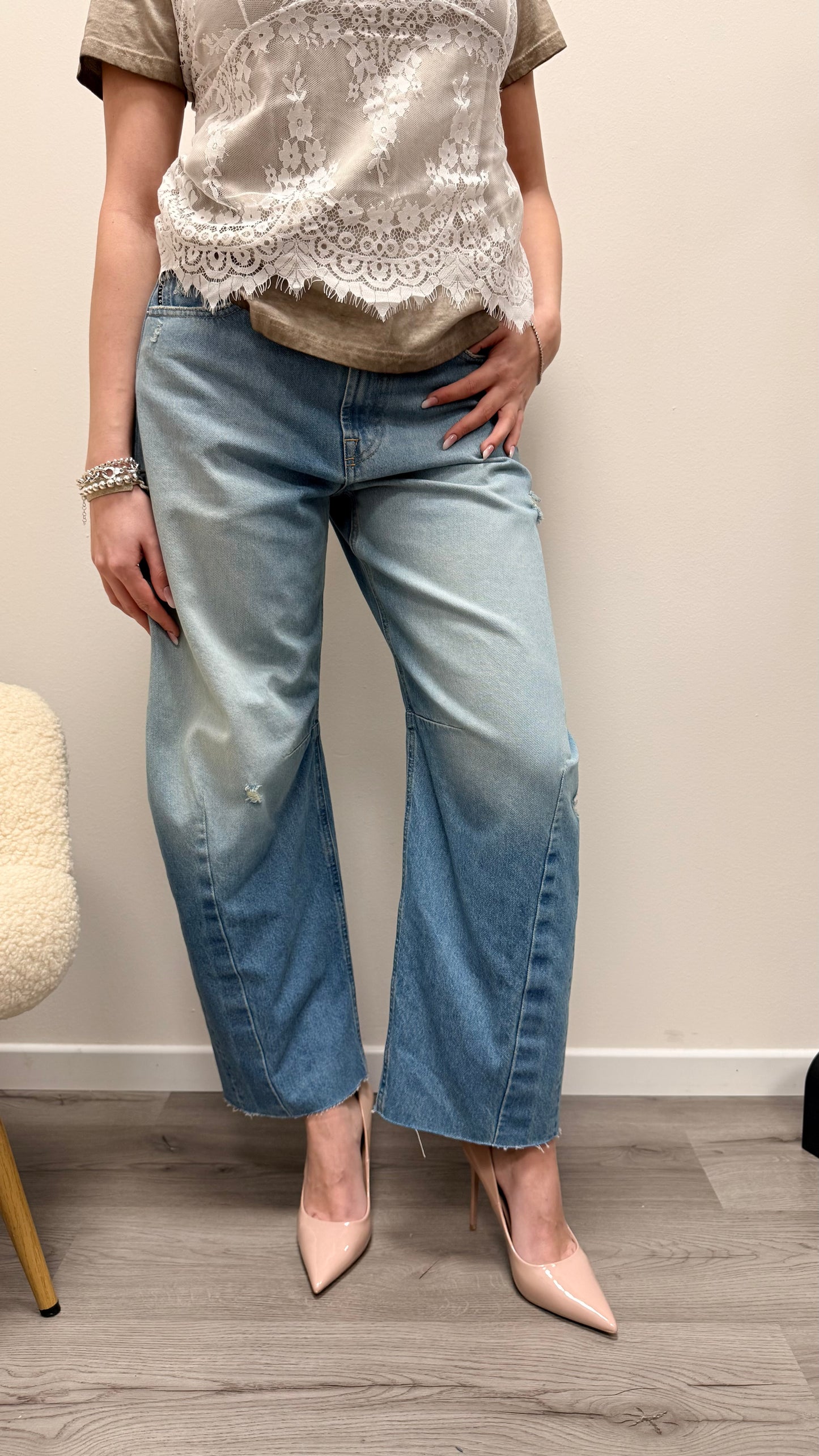Jeans Barbara lavaggio chiaro Haveone