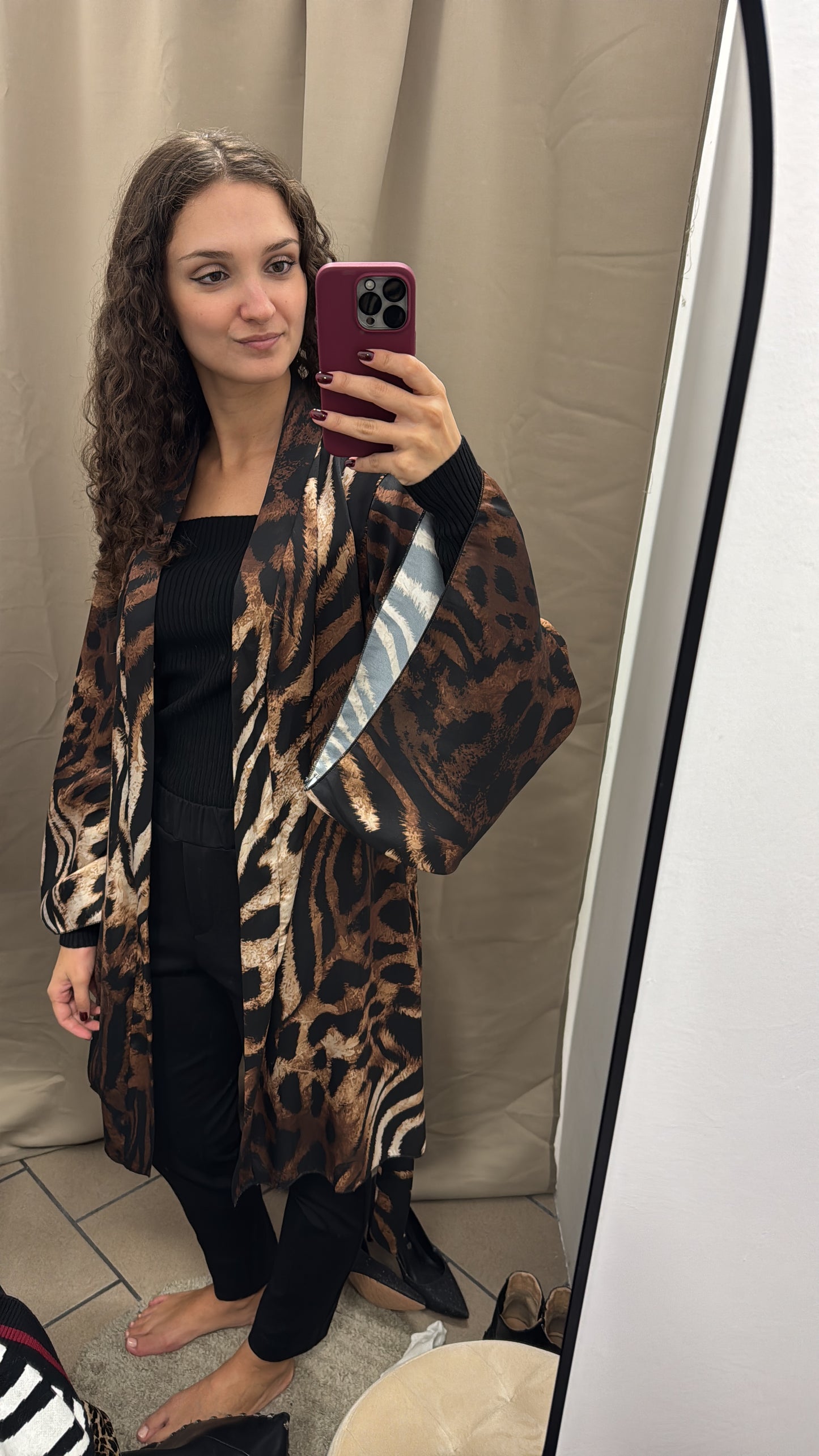 Kimono animalier Kiki Six