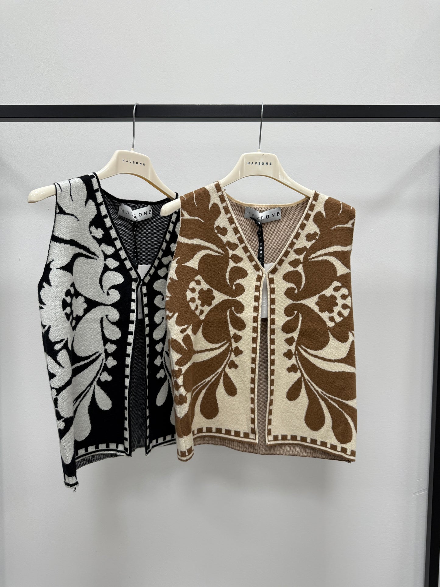 PREORDINE Gilet maglia Gipsy Nero Haveone