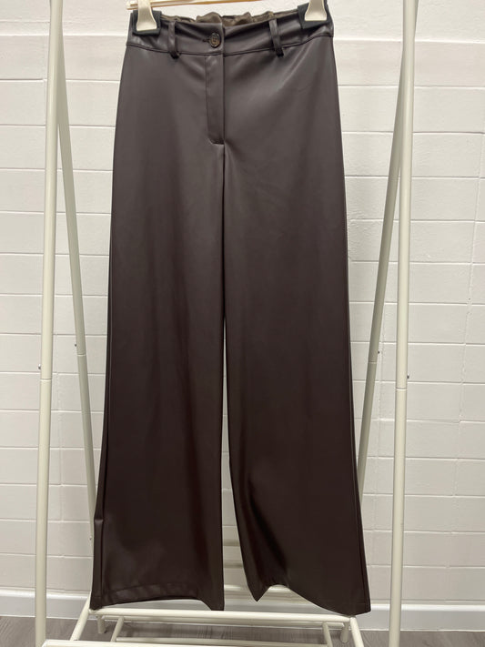 Pantalone in Ecopelle Moro HaveOne