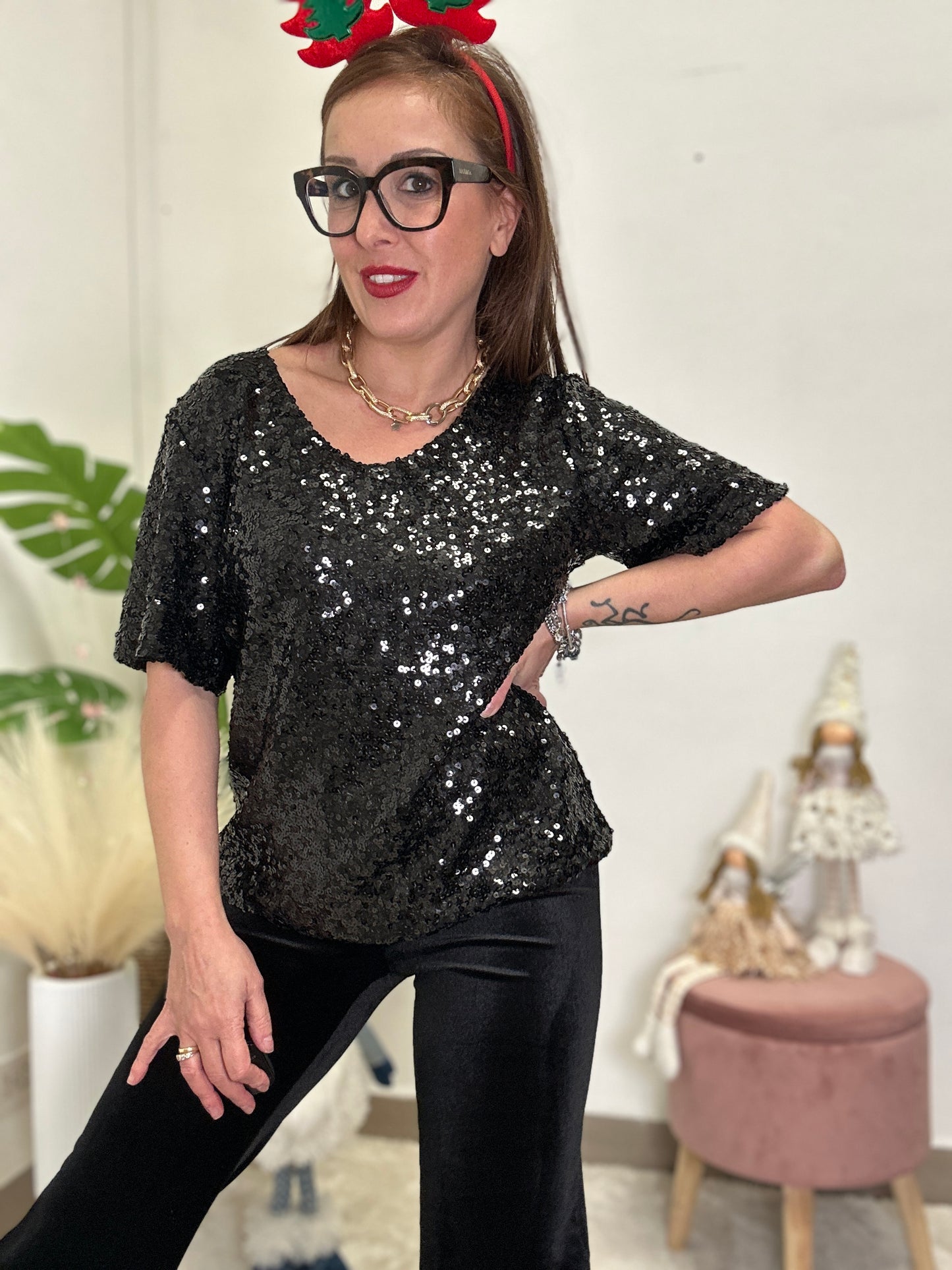 Maglia Paillettes