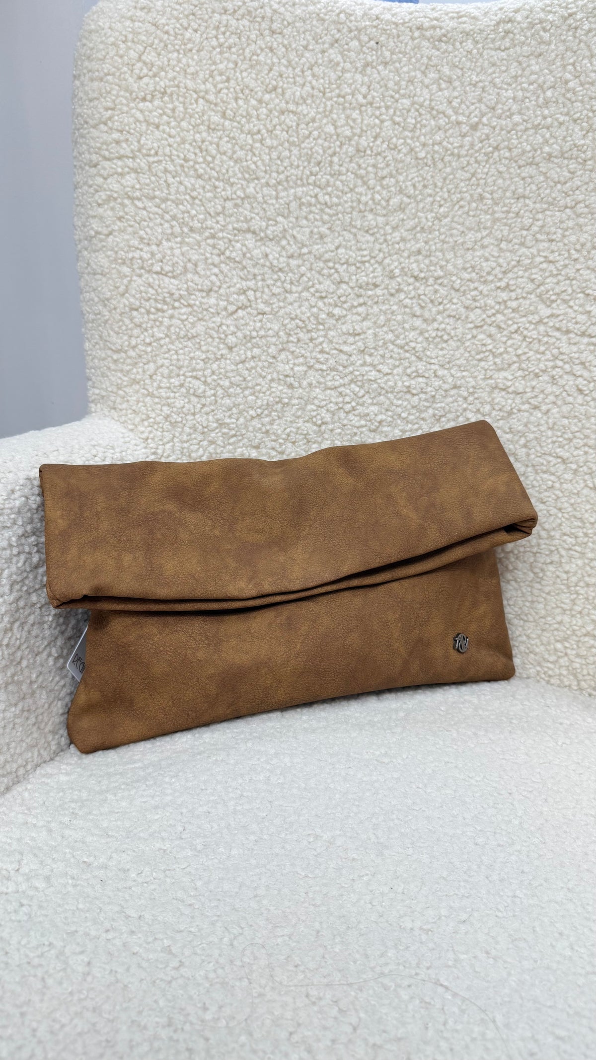 Borsa a mano tabacco Memoire