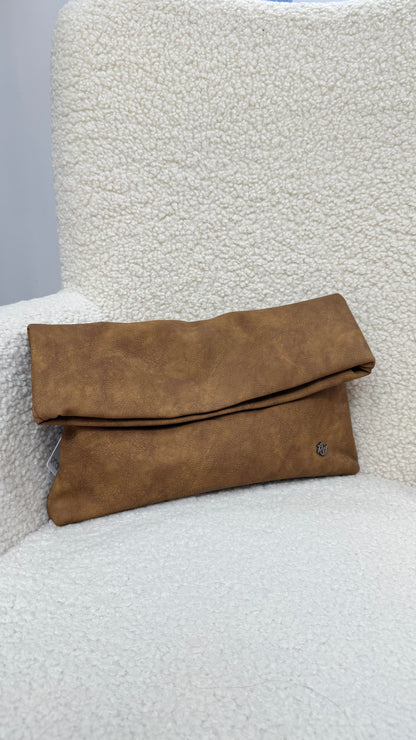Borsa a mano tabacco Memoire
