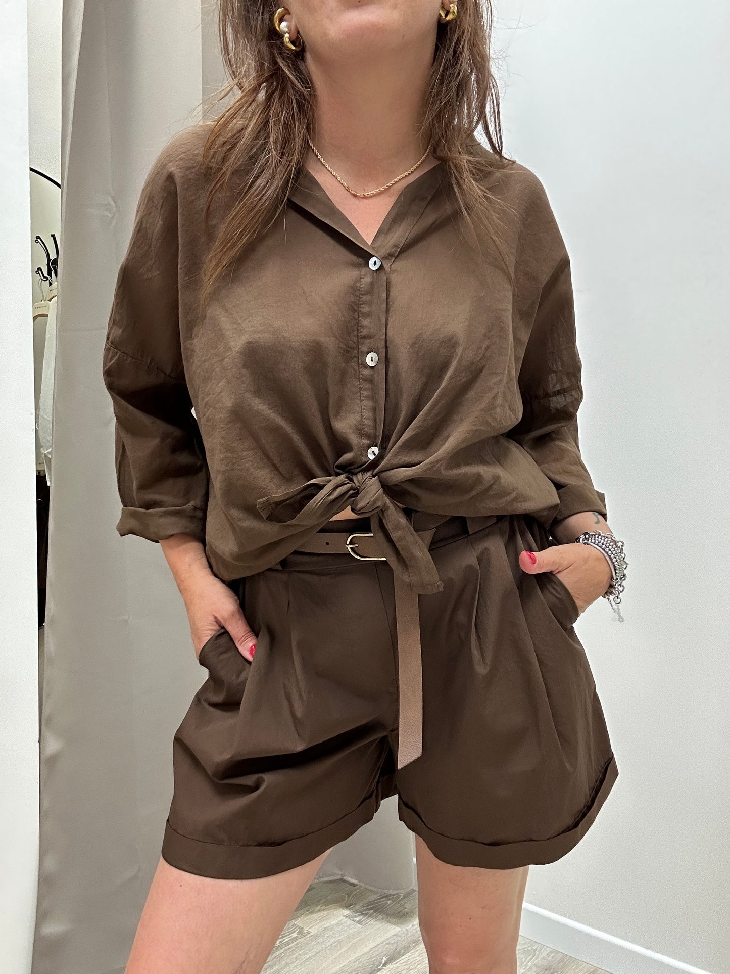 HaveOne Camicia Voile Moro
