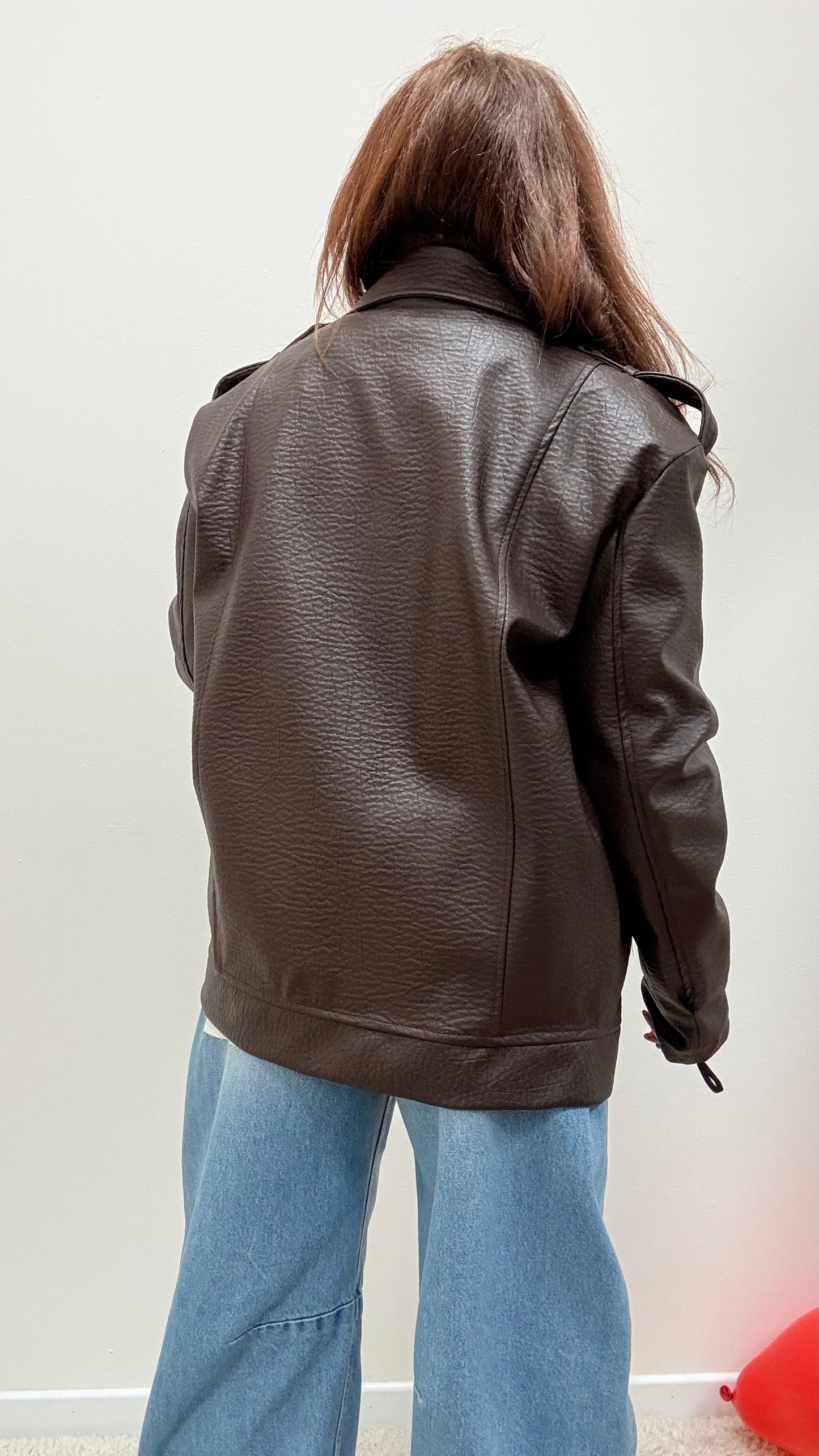 Chiodo over ecopelle martellata Haveone