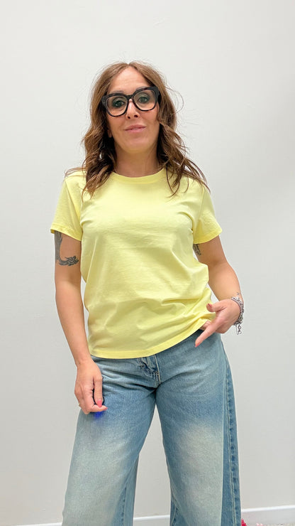 T-shirt regular fit Susy Mix giallo