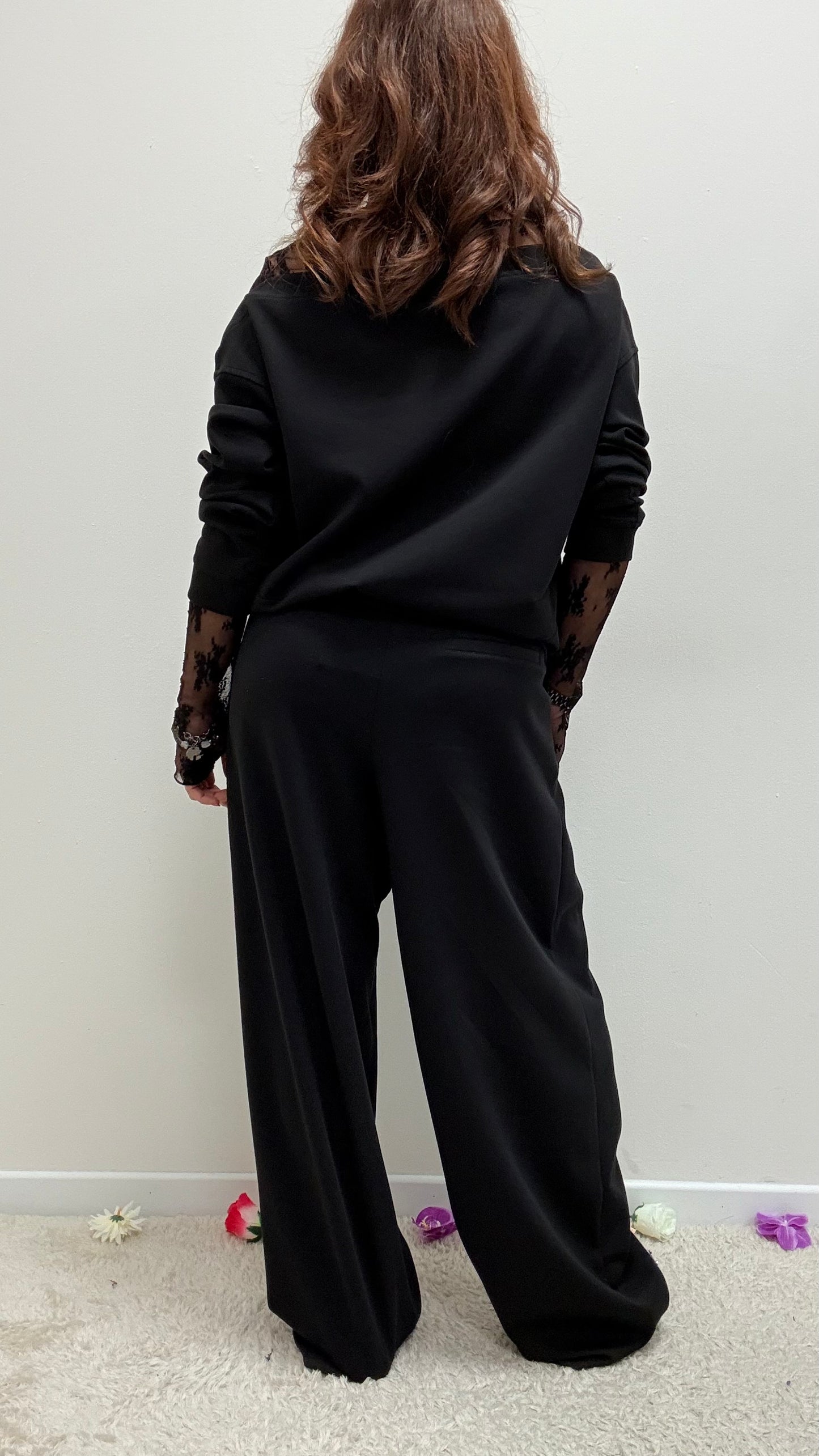 Pantalone baloon punto Milano Please