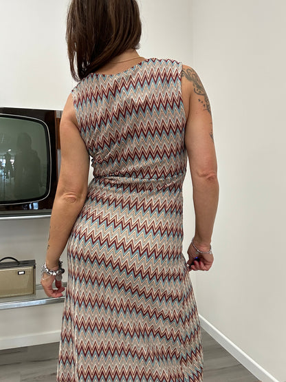 Abito Missoni incrocio Susy Mix rosso