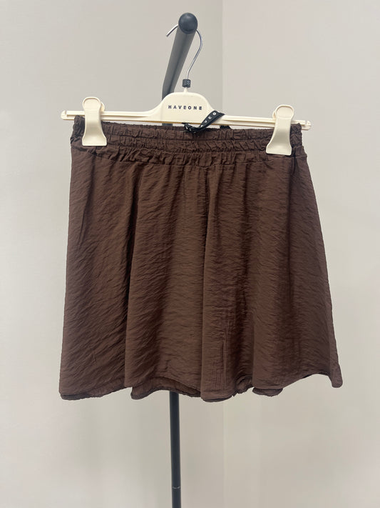 Short farfalla in viscosa goffrata moro Haveone