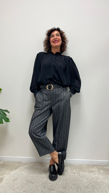Pantalone baloon con cintura Extasy spigato
