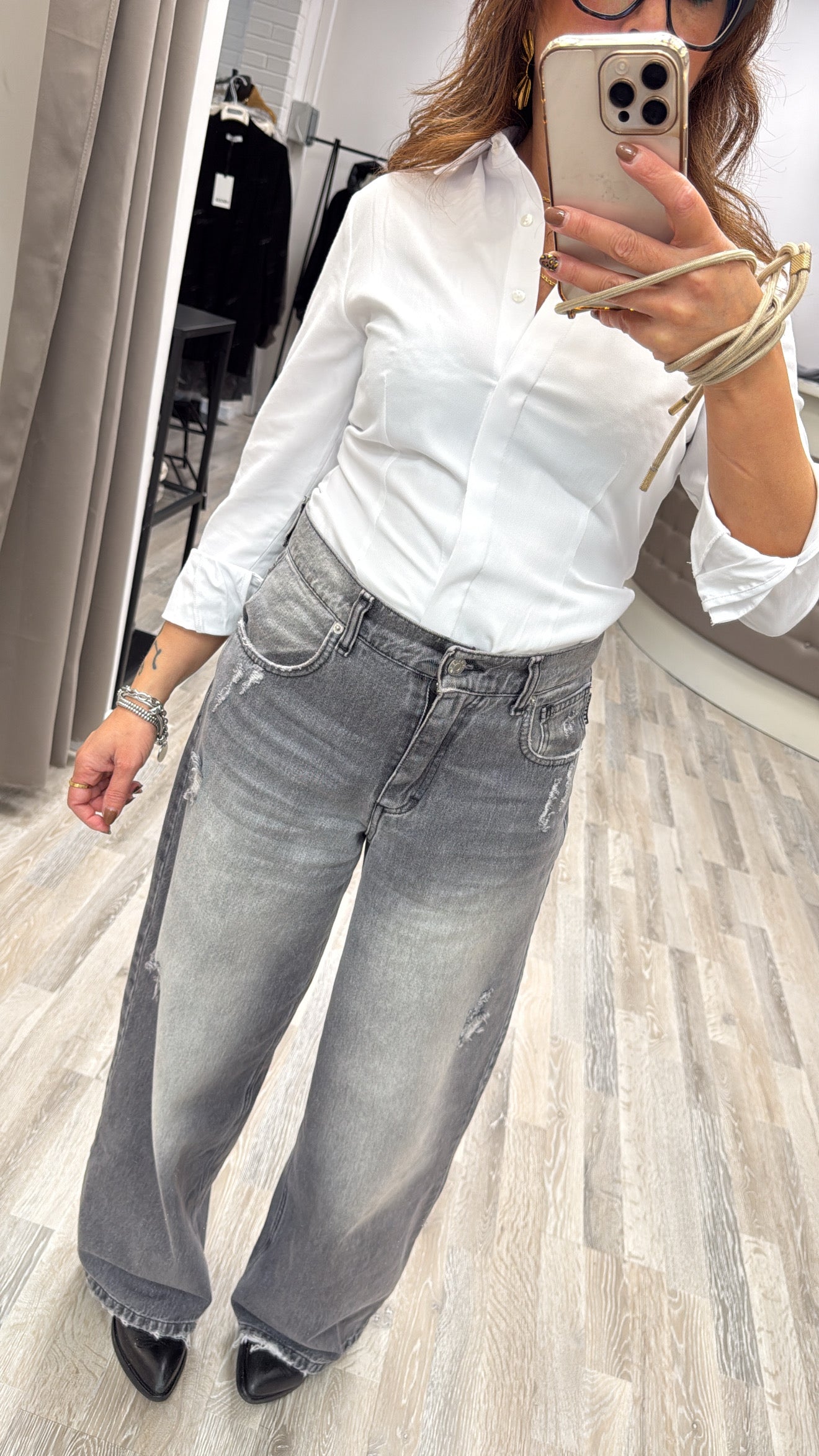 Jeans Bella Grigio Haveone
