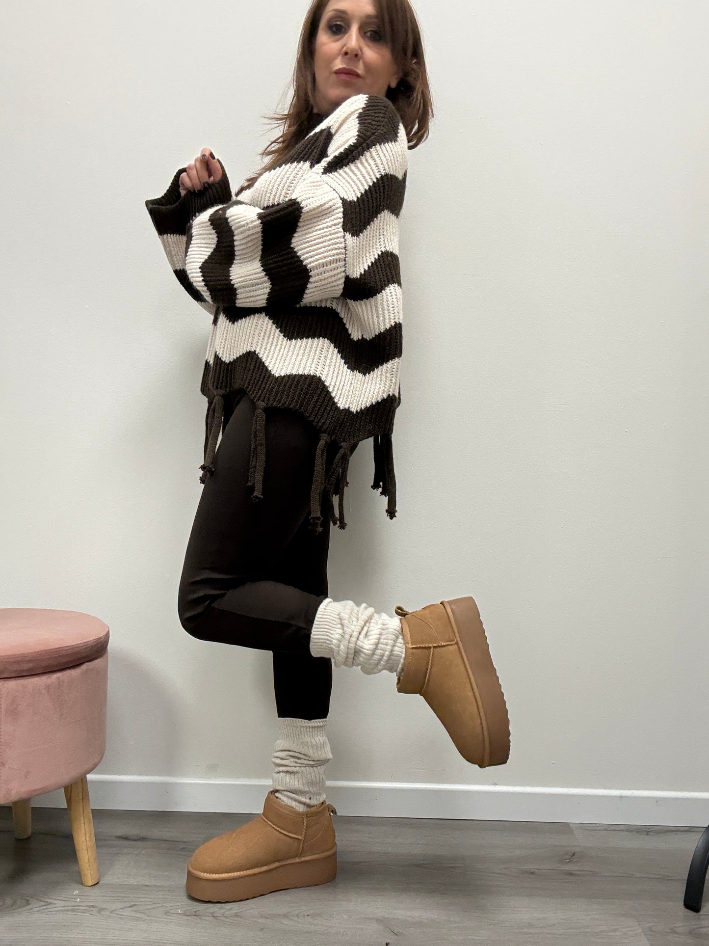 Leggins Punto Milano HaveOne Moro