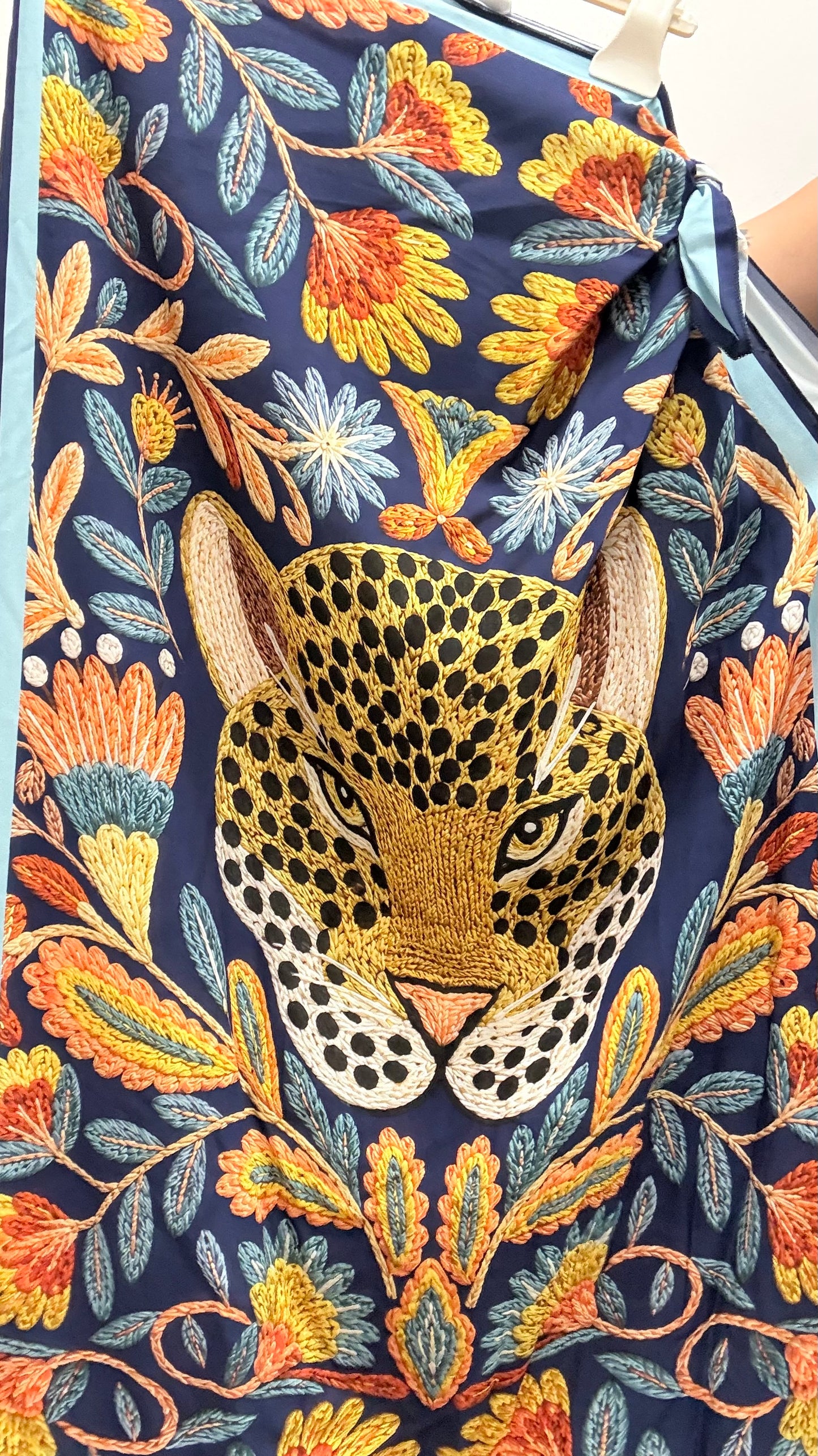 Gonna pareo lunga tigre blu Haveone art. GVS-Q297