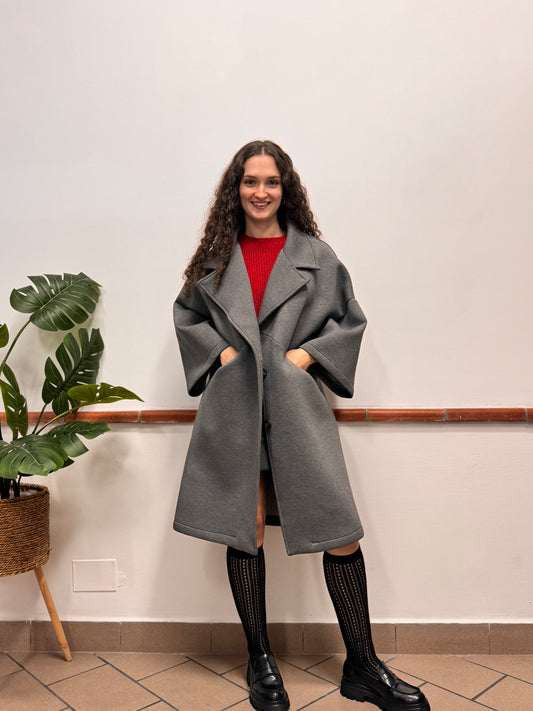 Cappotto in Neoprene Kiki Six