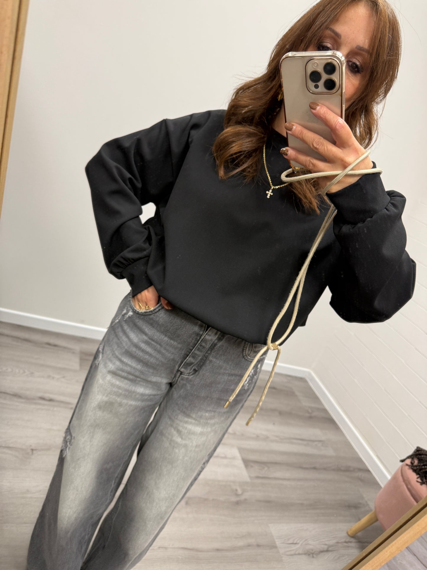 Felpa scuba crepe Haveone