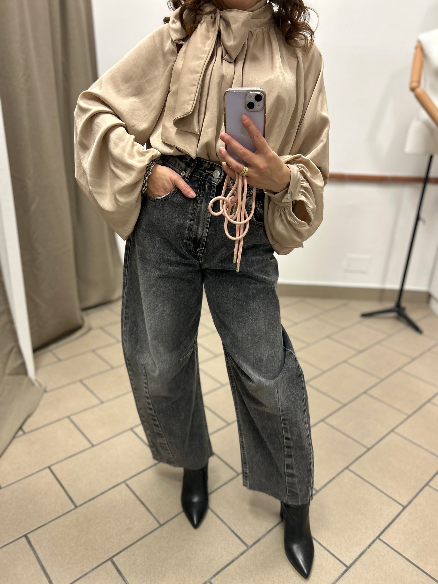 Barbara denim grigio Haveone