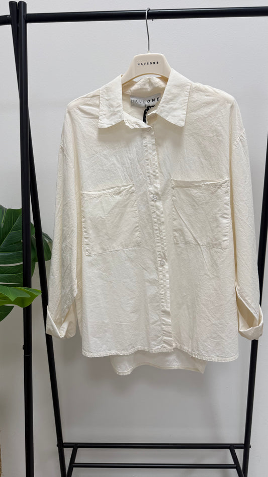 Camicia mussola tasconata burro HaveOne