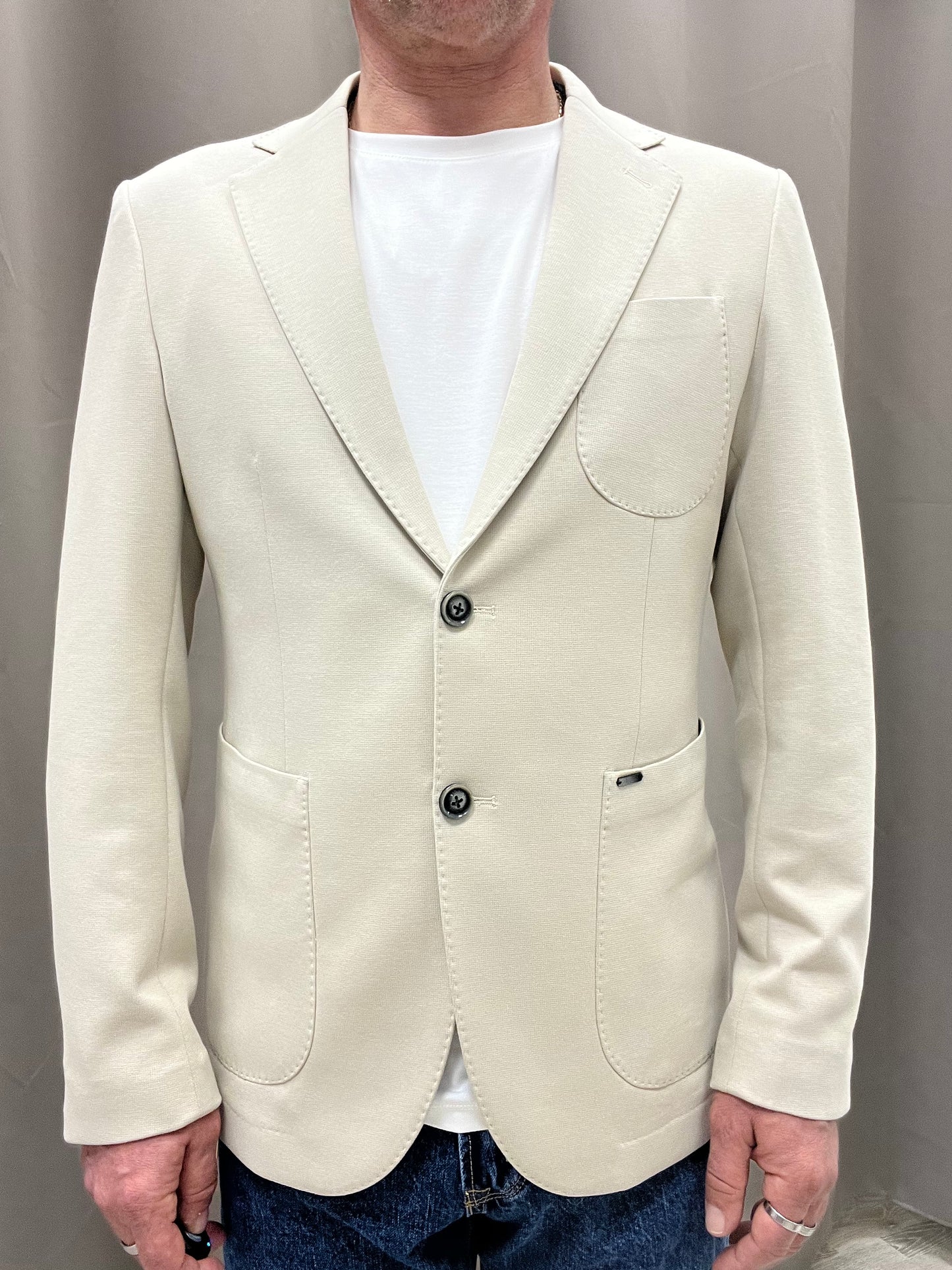 Giacca Punto Milano Beige Gianni Lupo