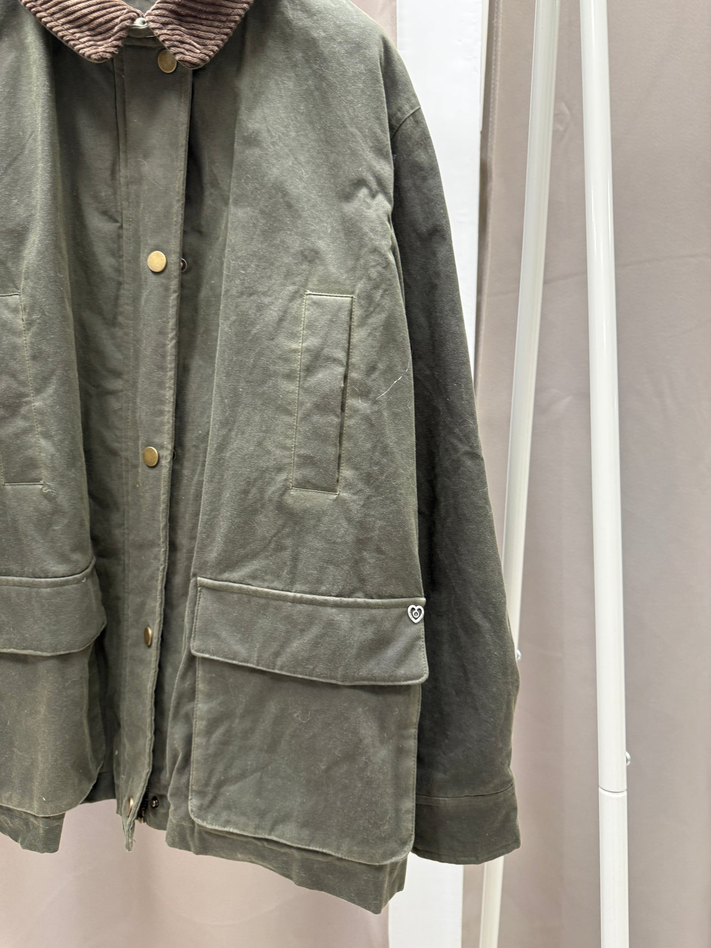 Giacca Modello Barbour incerato Please