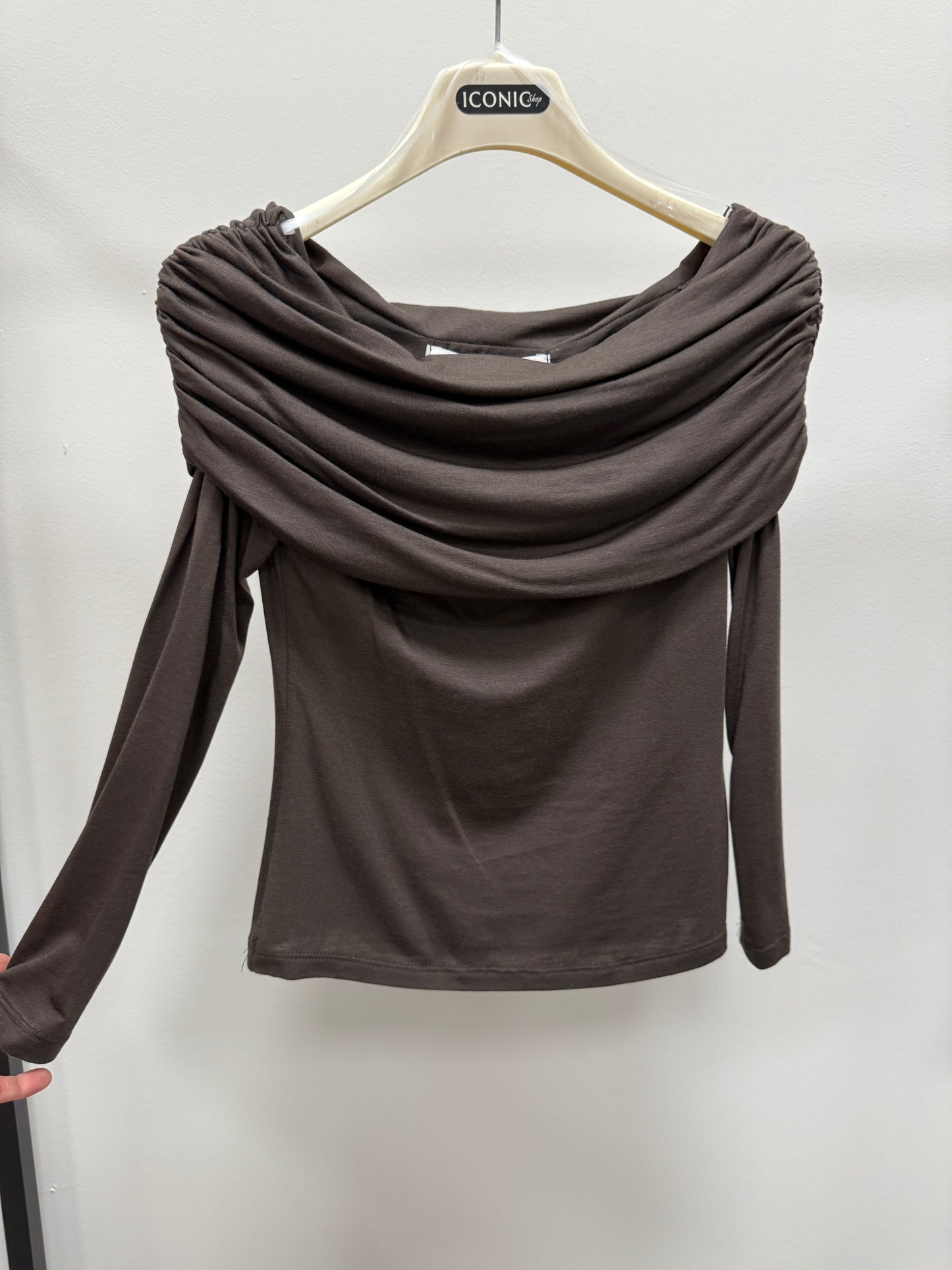 Maglia scollo shiffer moro Haveone