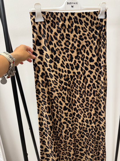 Gonna viscosa animalier Susy Mix