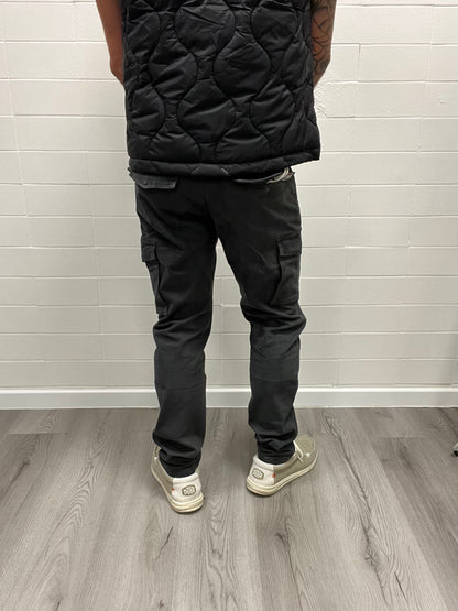 Pantalone Cargo Slim Fit Dark Grey Gianni Lupo