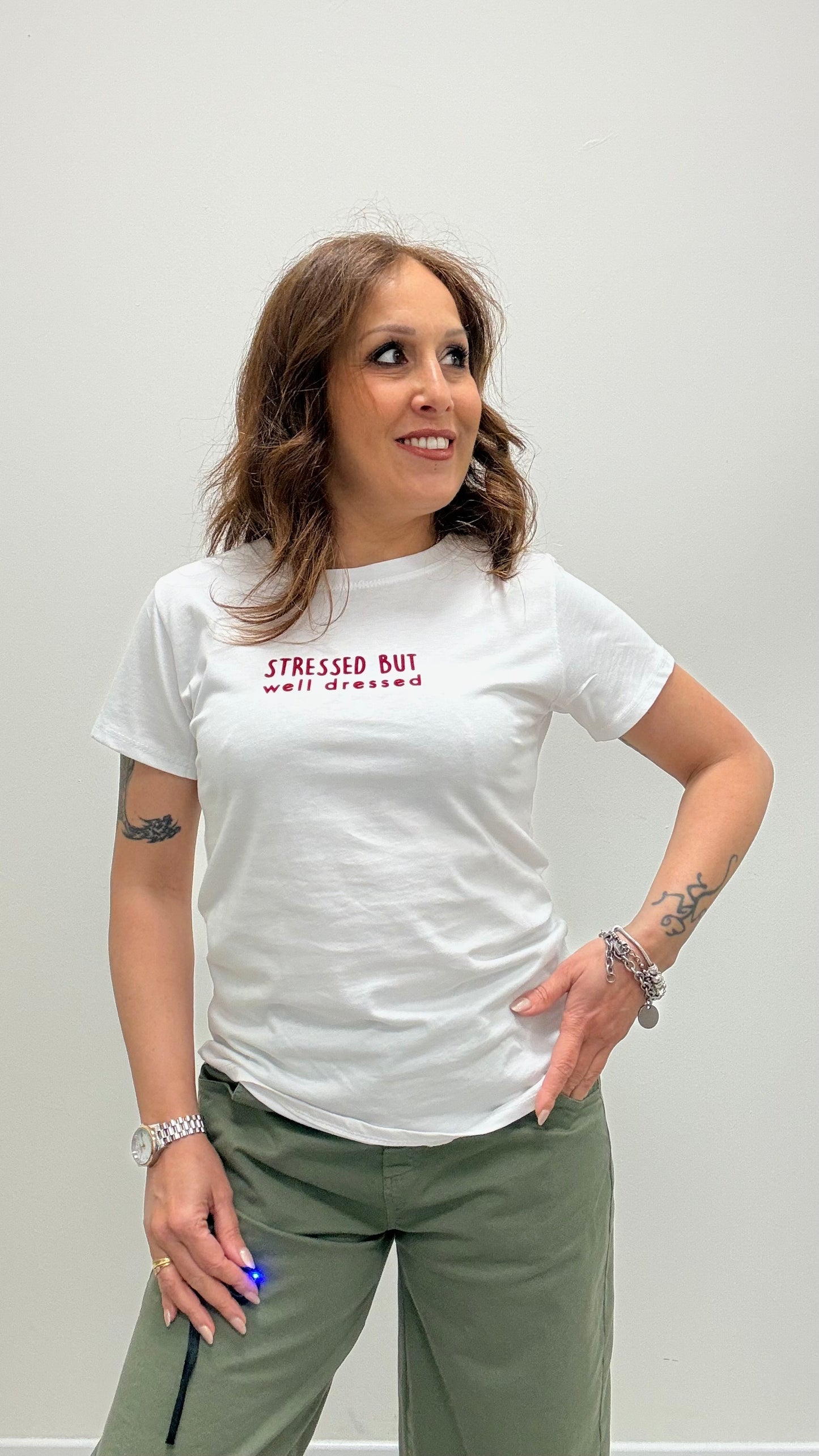 T-shirt stressed Motel