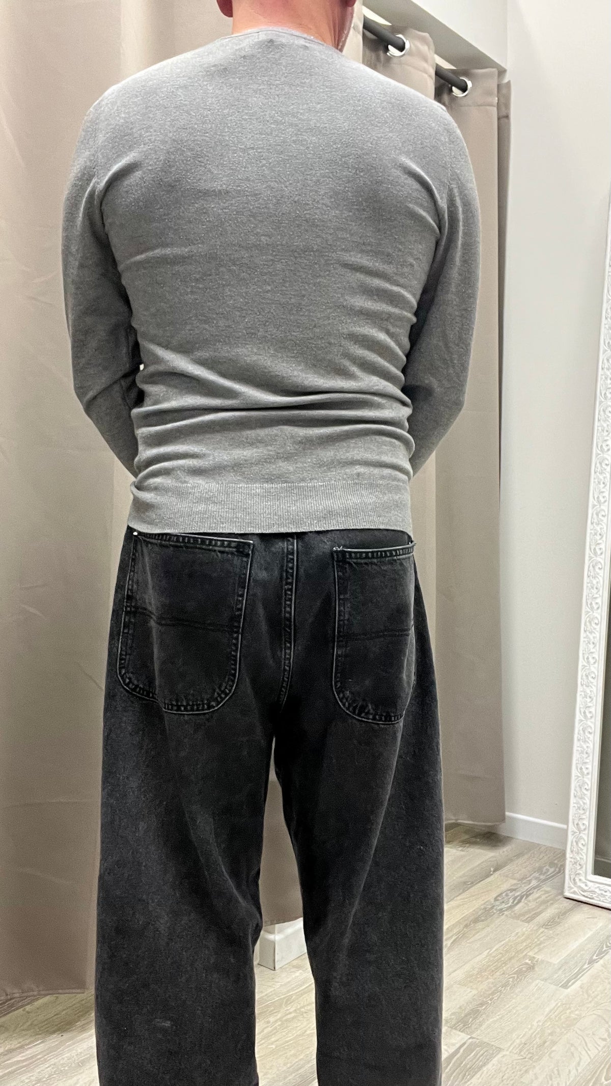 Maglia Paricollo Gianni Lupo Grigia