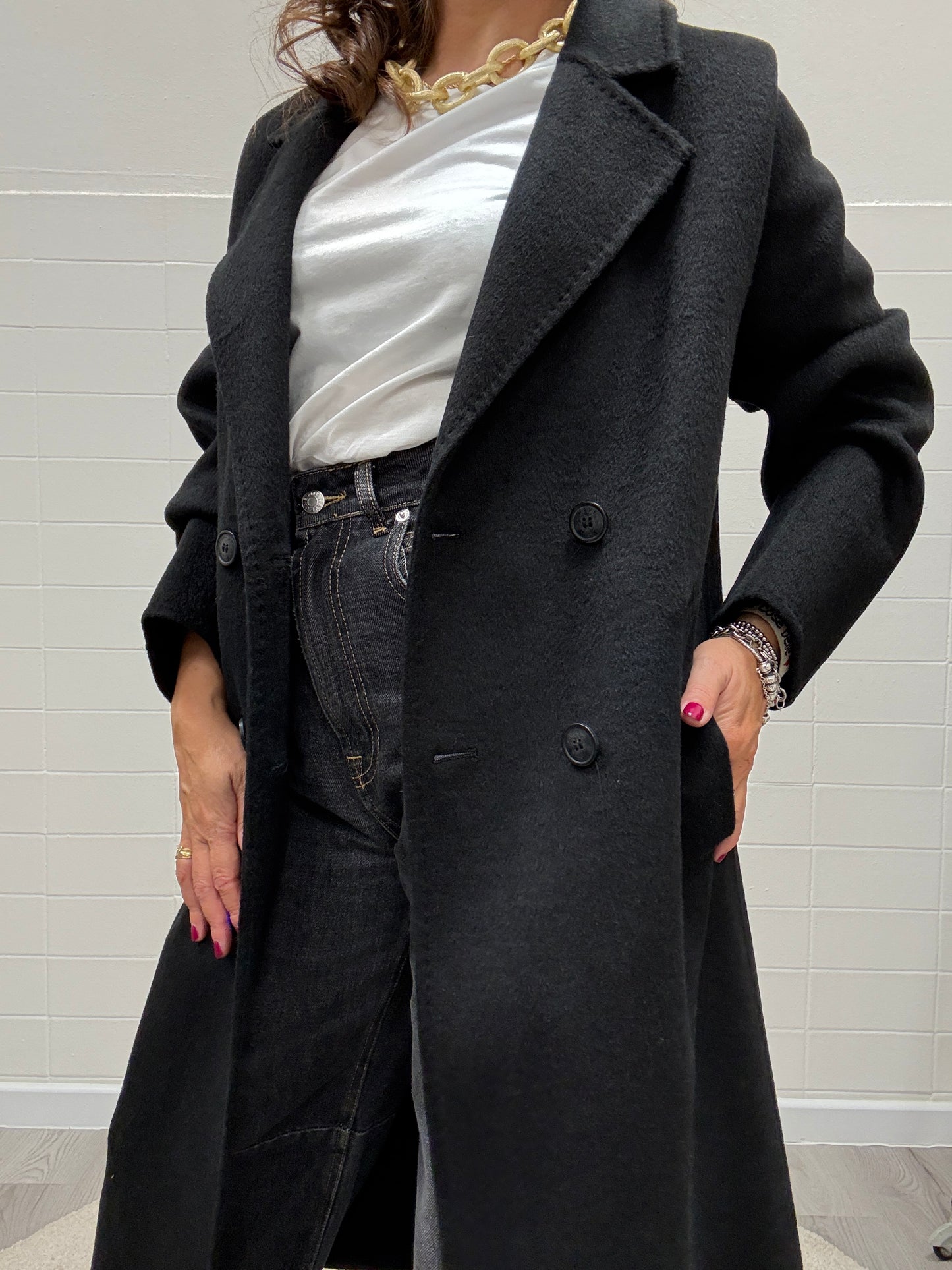 Cappotto Hand Made Haveone Nero