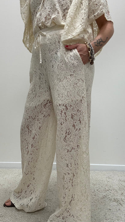 Pantalone Pizzo burro Susy Mix