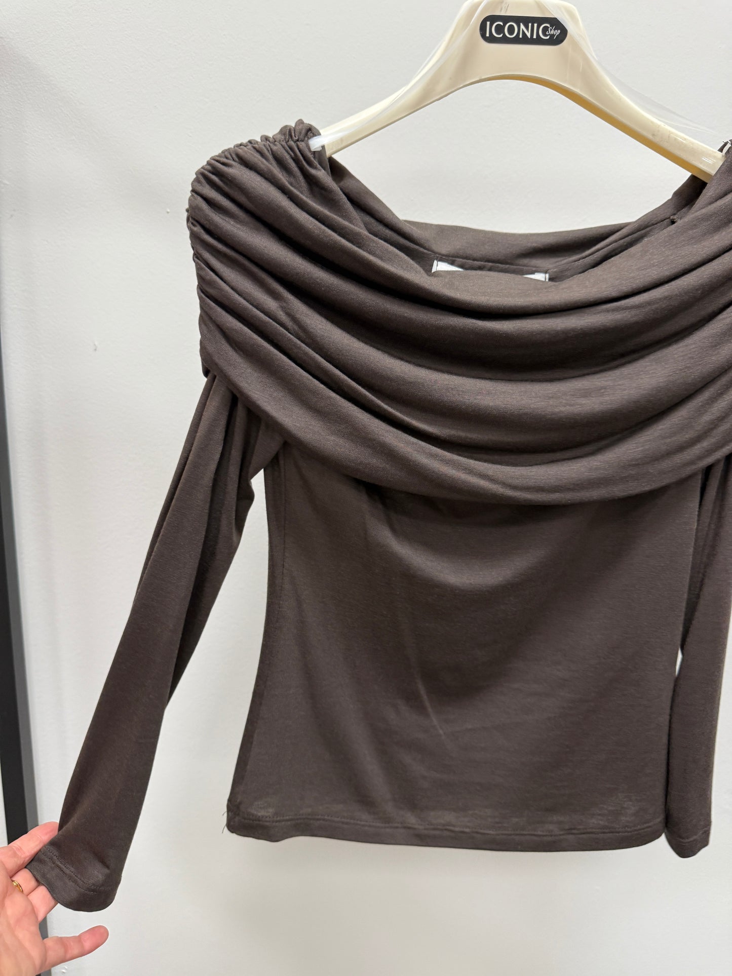 Maglia scollo shiffer moro Haveone