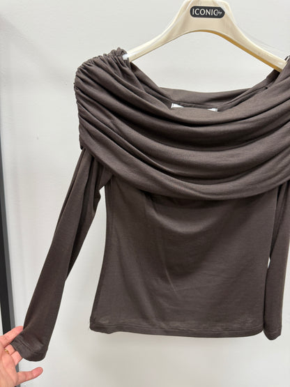 Maglia scollo shiffer moro Haveone