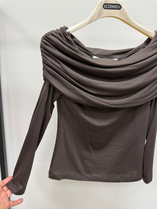 Maglia scollo shiffer moro Haveone