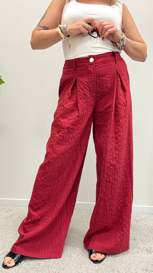 Pantalone Palazzo Rosso India Extasy
