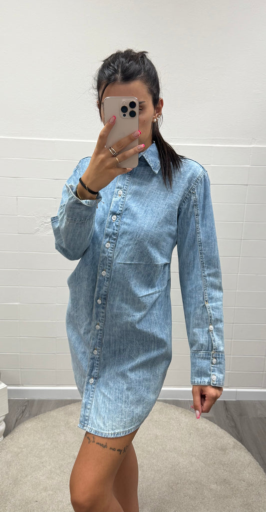 Haveone abito chambray corto