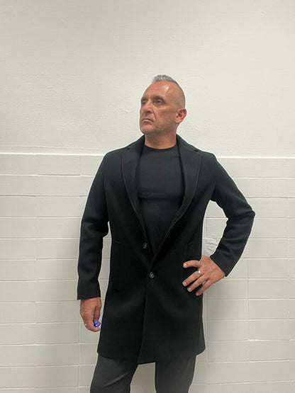 Cappotto Uomo Nero 7x8 FLR