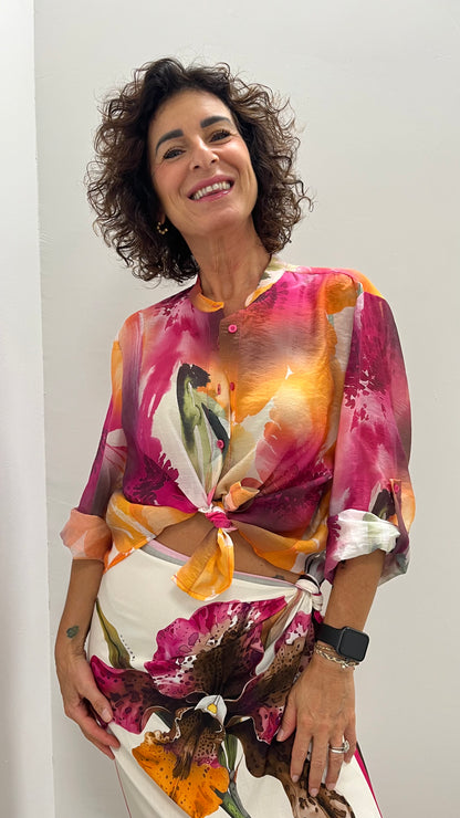 Camicia orchidea fucsia HaveOne Art.CSV-Q503