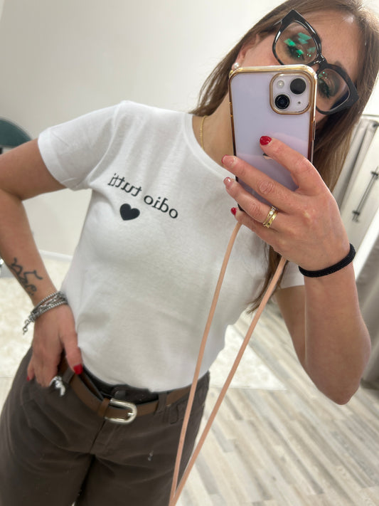 Susy Mix t-shirt “Odio tutti”