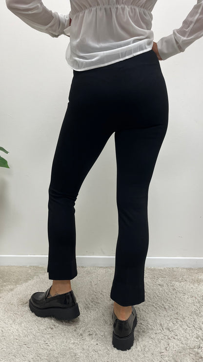 Pantalone sigaretta in punto milano Extasy nero