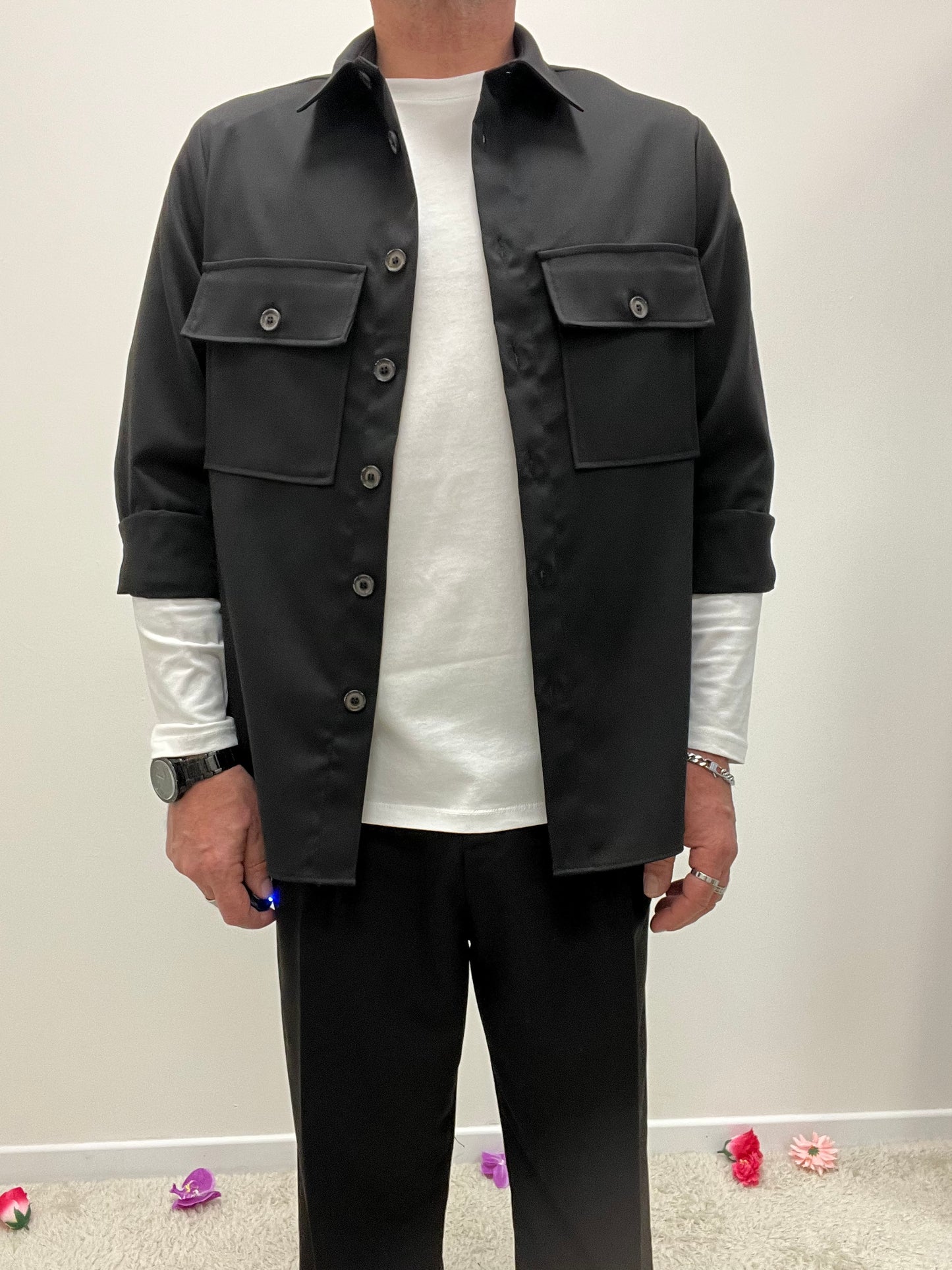 Giacca Camicia Nera Imperial