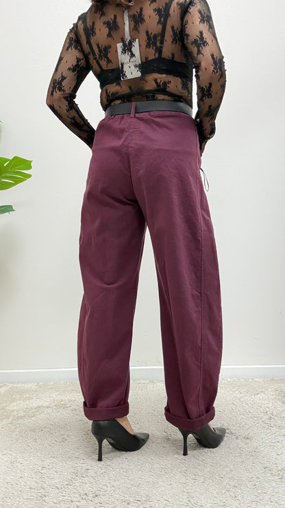 Pantalone Balloon Stellina bordeaux Susy Mix Art.58300P27