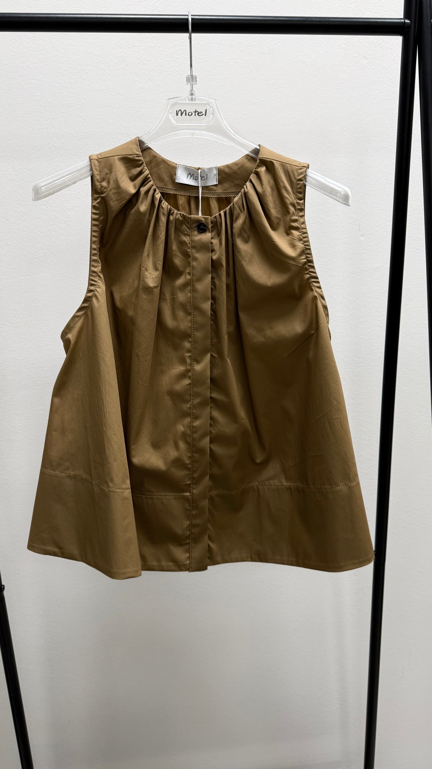 Top camicia svasato Motel