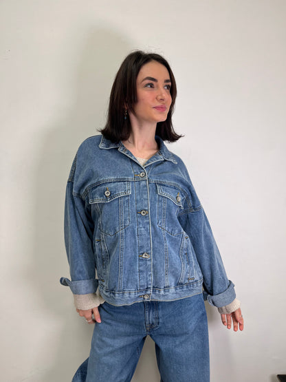 Giubbino in Denim over Susy Mix