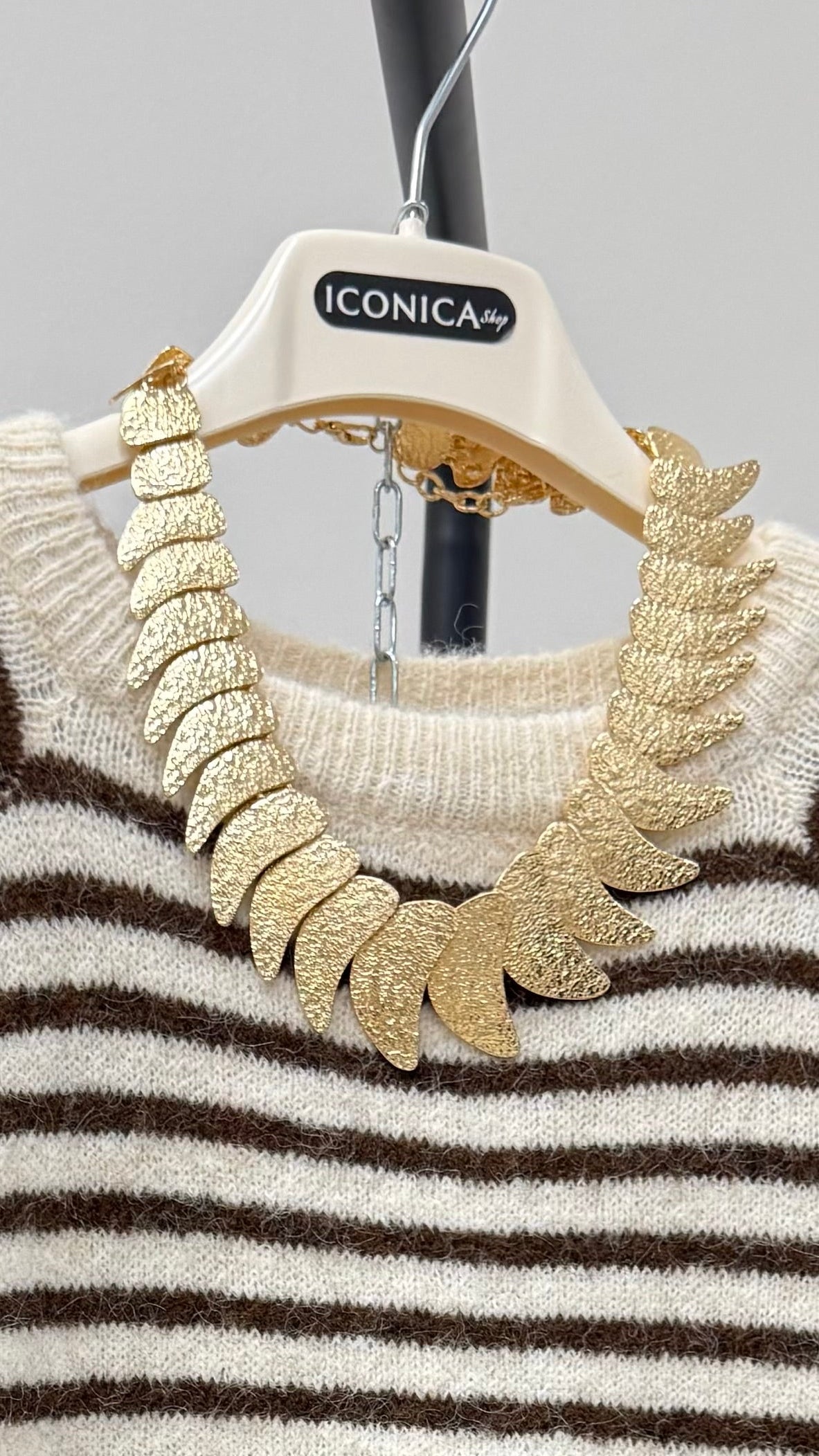 Maglia righe misto lana Susy Mix
