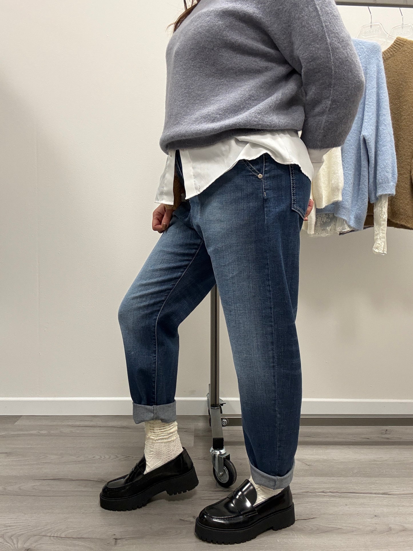 Jeans Carrot pupazzo Please