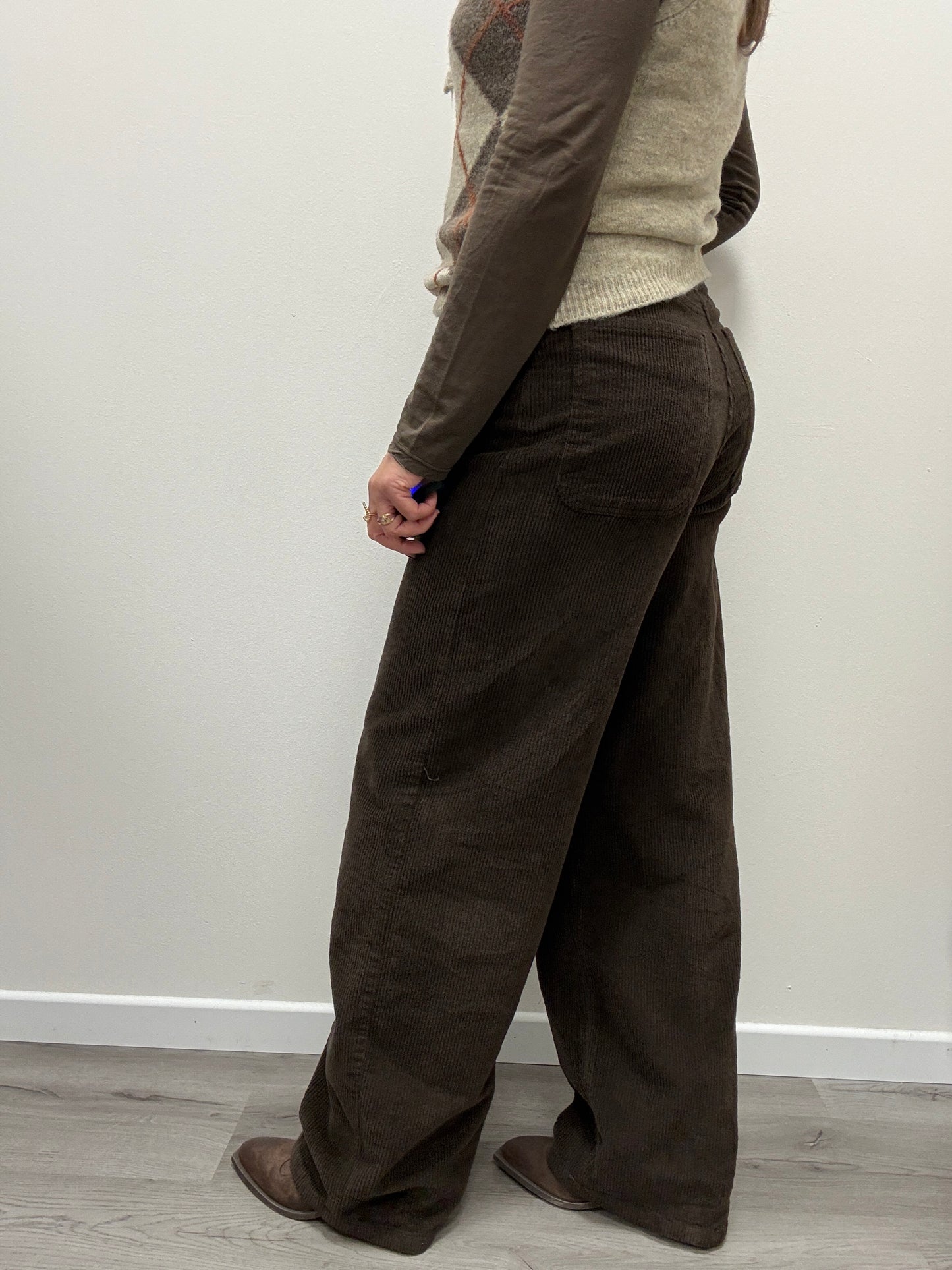 Pantalone Bella Moro in Velluto Haveone