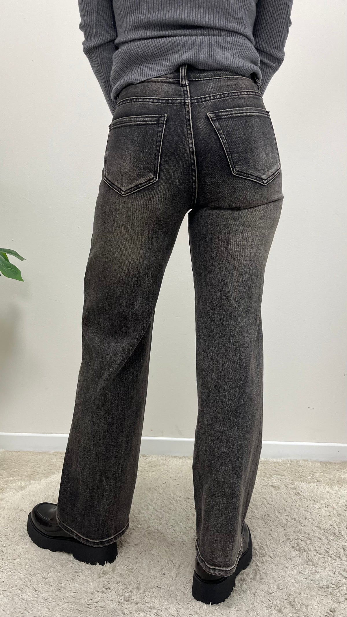 Jeans dritto grigio Extasy art.SA7663